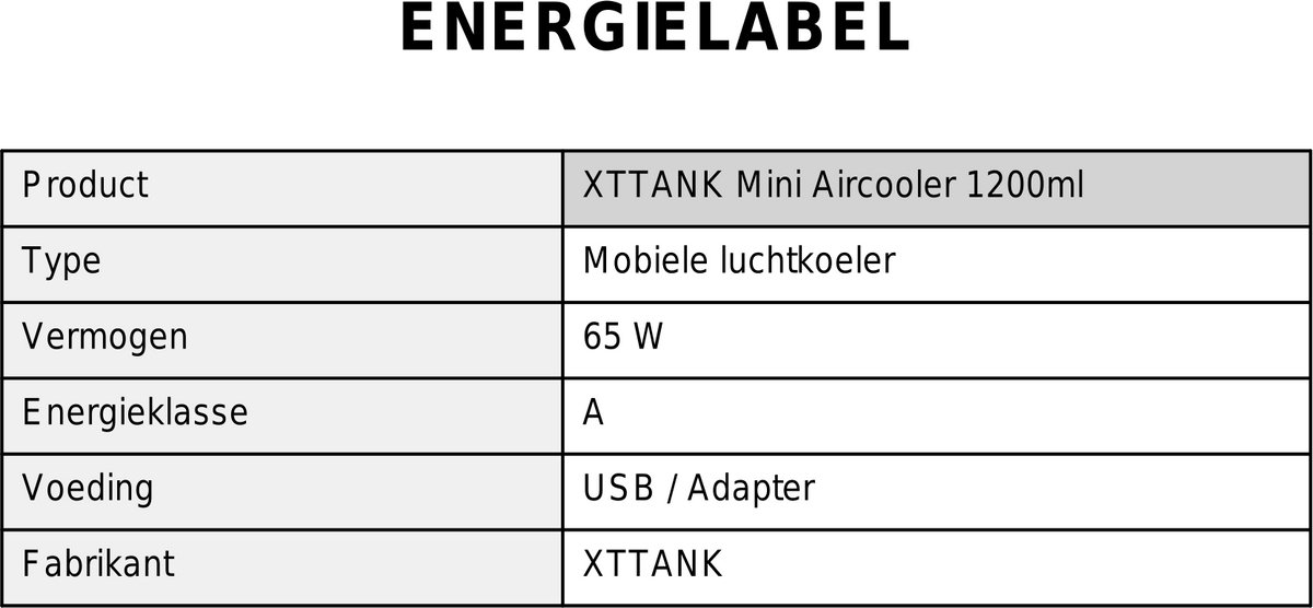 1200 ml mobiele airconditioner met afstandsbediening, 5-in-1 mobiel luchtkoelsysteem, 3 snelheden, 3 sproeistanden, 7 kleuren licht, 2-8 uur timer, mini-airconditioner voor kamer/kantoor — afbeelding 2