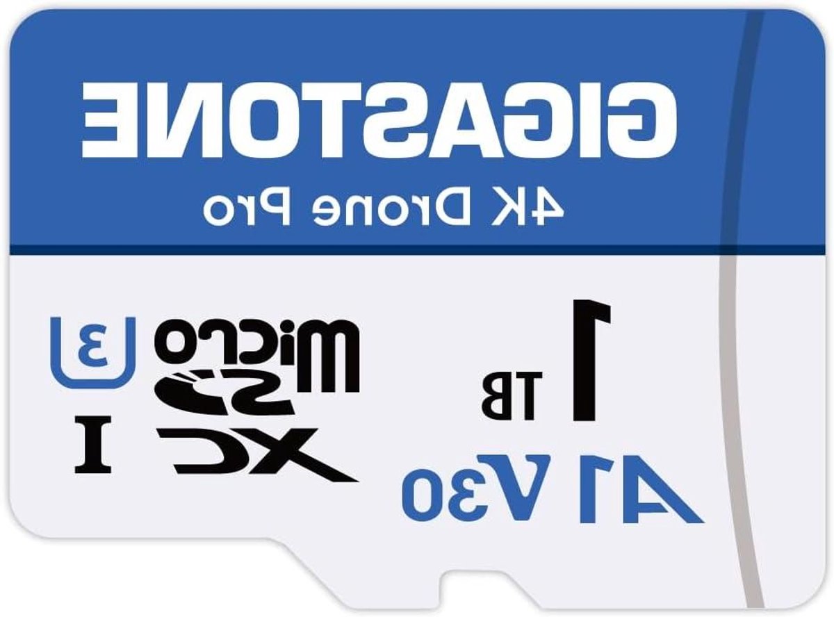 Micro SD-kaart - Geheugenkaart - 4K Video Opnemen - Waterdicht en Schokbestendig - 1 TB - Zwart