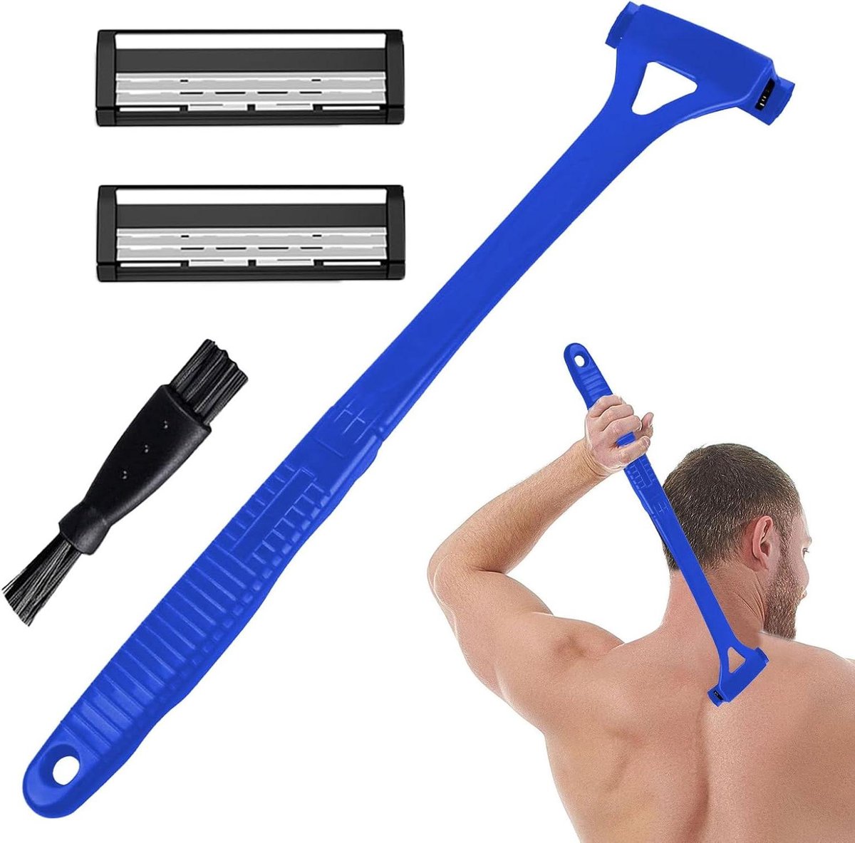 Rugscheerapparaat - Grooming Clipper - Haar Trimmen - Waterdicht Ontwerp - Verstelbare Lengte - Zwart