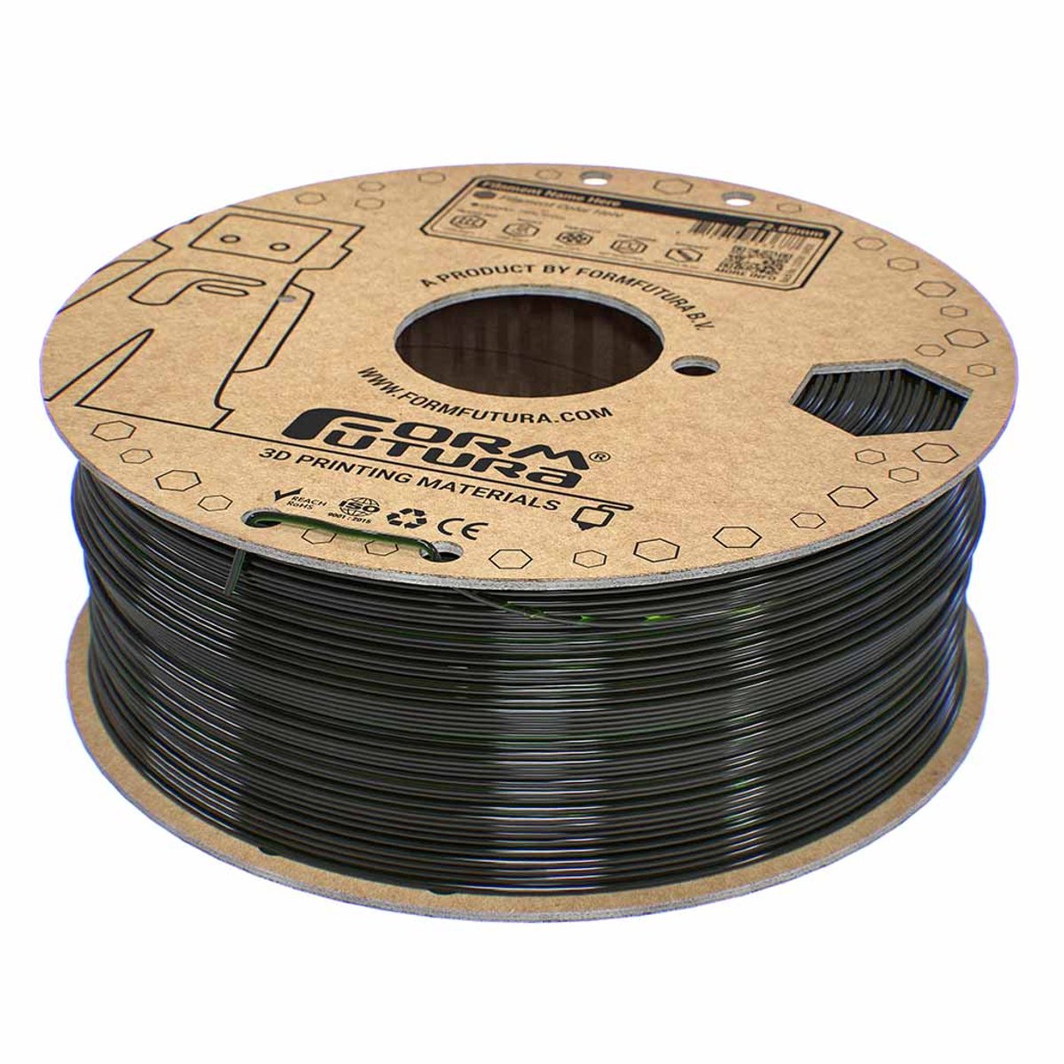 FormFutura EasyFil ePETG Filament - 1.75 mm - Bottle Green - 1000 gram