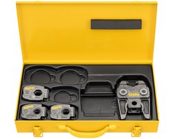 REMS S Set M 15+18+22 Z8 Persringset 4-delig in stalen kist ( 574615 R )