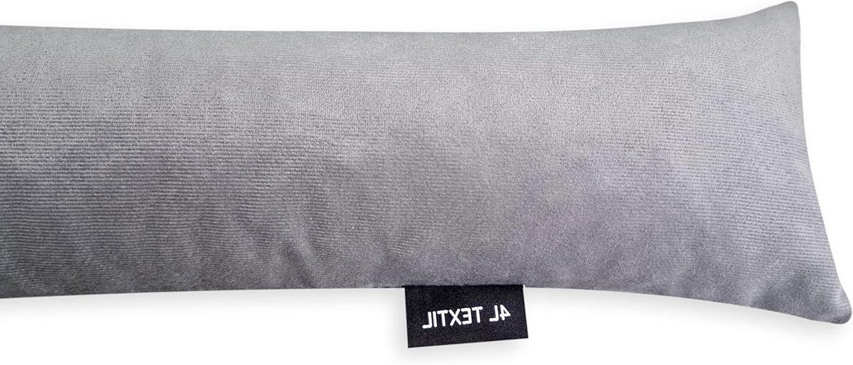 4L Textil tochtwering windstopper voor deuren en ramen tochtwering voor deur slang deurrol imitatie fluweel ribfluweel fabrikant 70 cm 80 cm 90 cm 100 cm 150 cm (Samt 02, 90 cm)