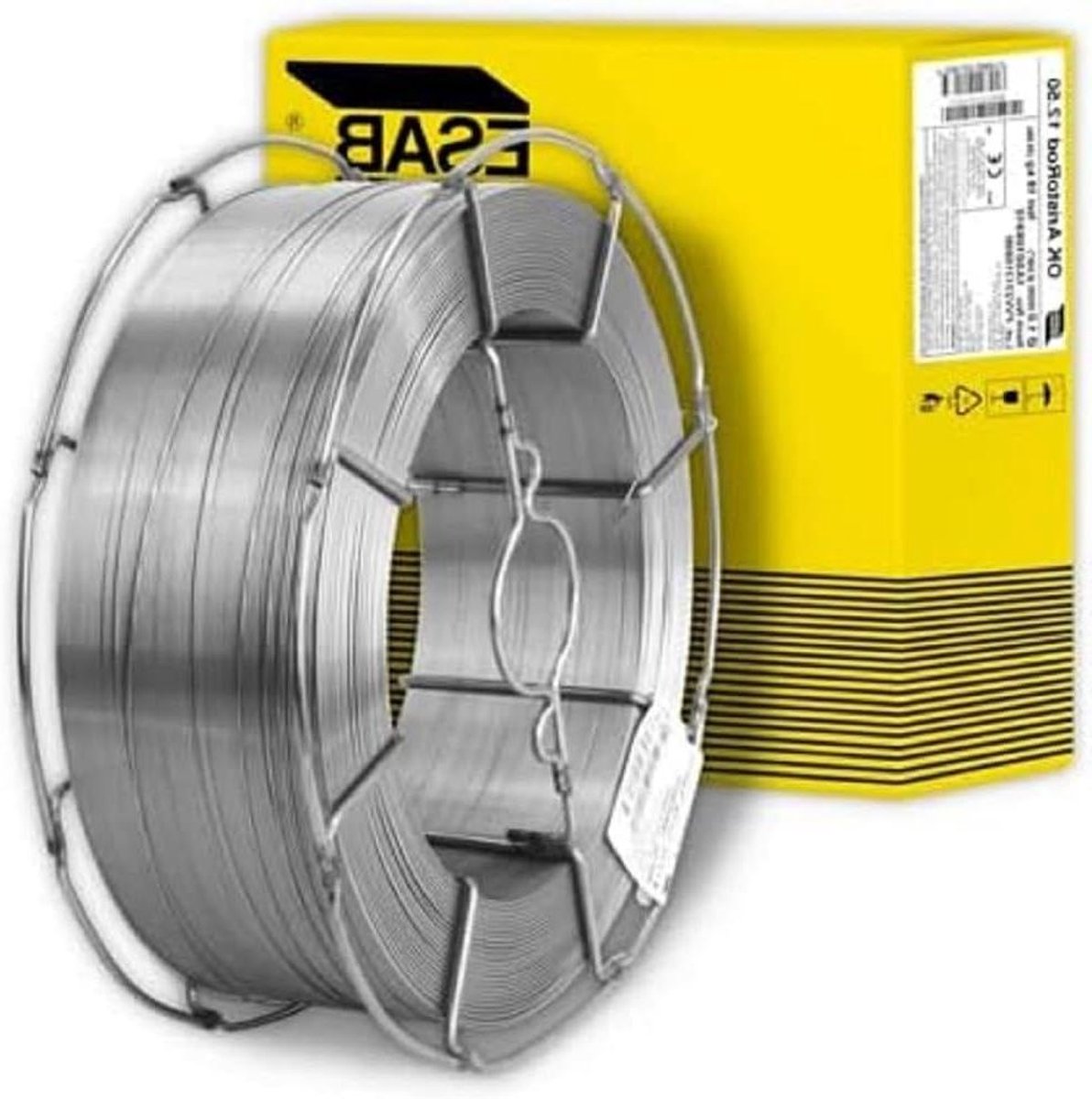 Lasdraad Spoel - Ongekoperd Lassen - Metaal Bewerken - Hoge Kwaliteit - 18 kg - Zilverkleurig