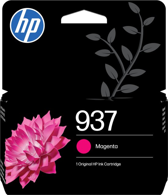 HP Inktcartridge 937 Origineel Single Magenta 4S6W3NE