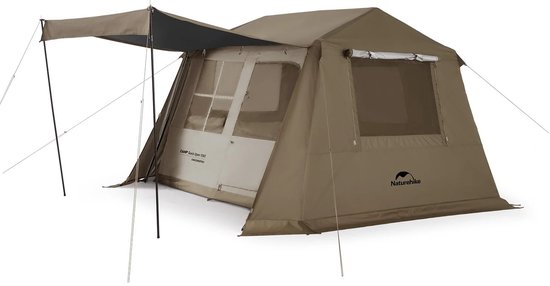 Naturehike Village 6.0 automatic tent - 4 persoons - 4 seizoenen - blackout tent - waterdicht - automatische opzet - inclusief luifel van Naturehike — afbeelding 2