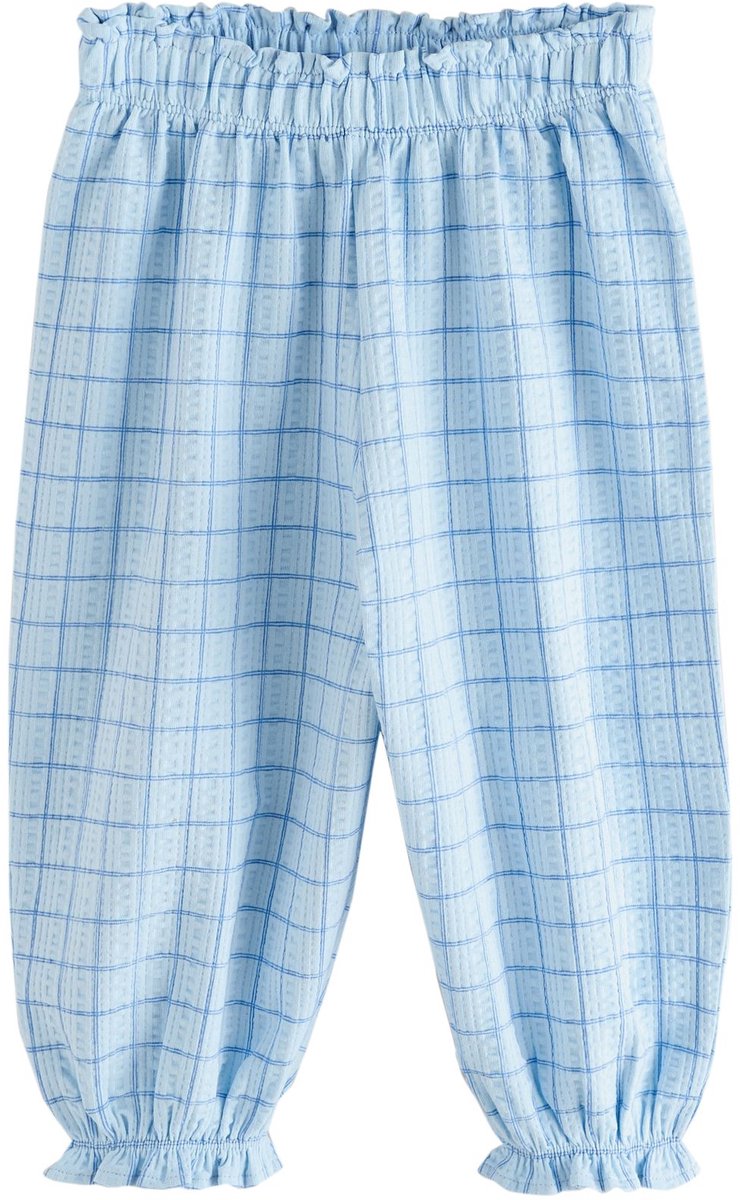Next - Meisjes - Bloomer-broek met structuur - Blauw