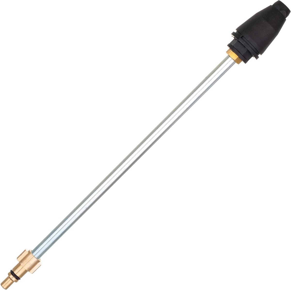 Vuilfrees Mondstuk - Turbine Sproeikop - Hardnekkig Vuil Verwijderen - Gerichte Rotatiestraal - 150 Bar - Metaal