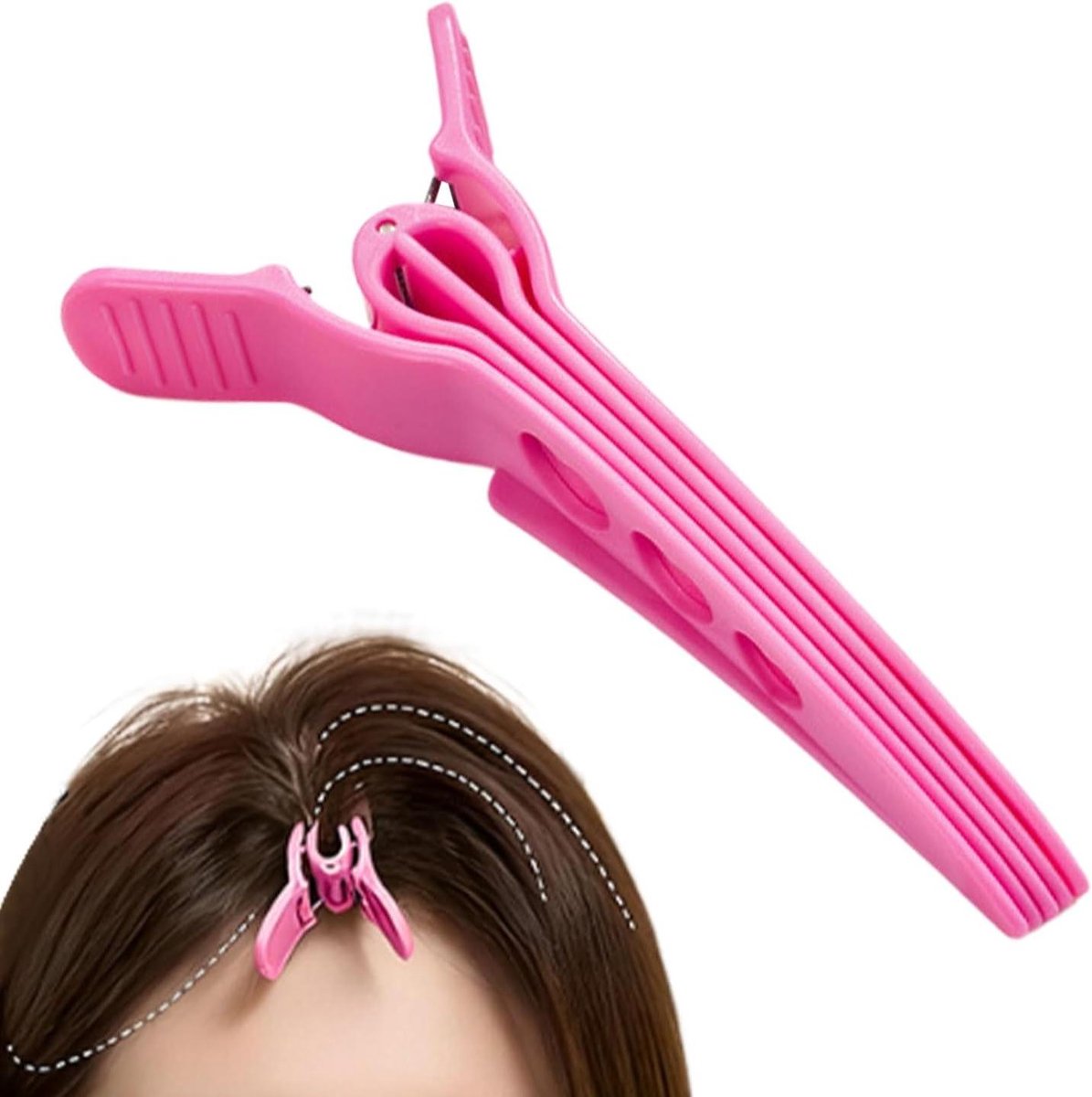 Haar Volume Clip - Wortelvolume Clips - Haarstyling - Onzichtbaar Ontwerp - 11 cm - Zwart