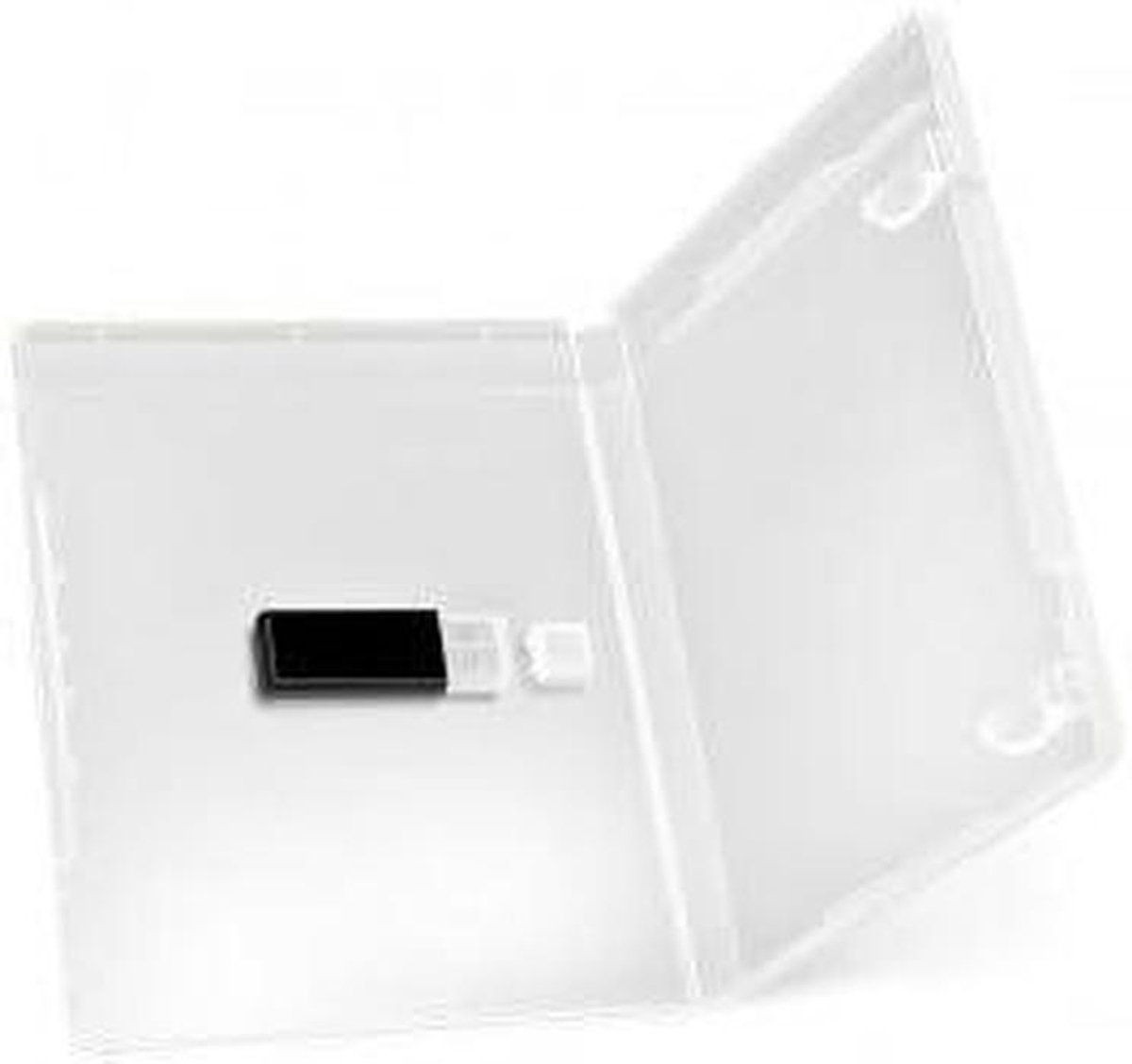 USB-Stick Box - Opbergdoosje - USB Sticks Opbergen - Schokbestendig - 14 mm - Transparant