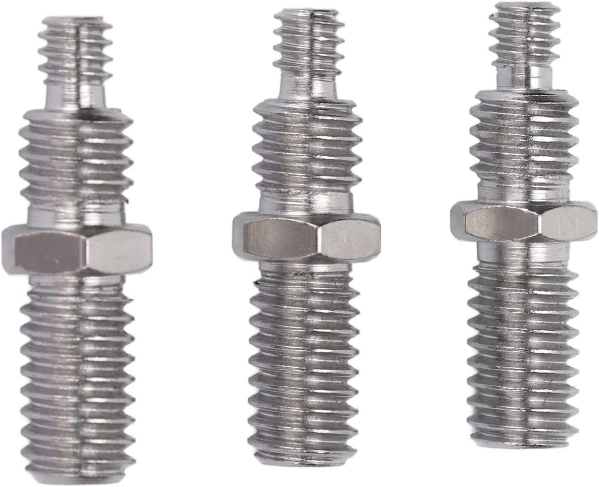 Statief Adapter 3Pcs 3/8 Inch Naar 1/4 Inch Conversie
