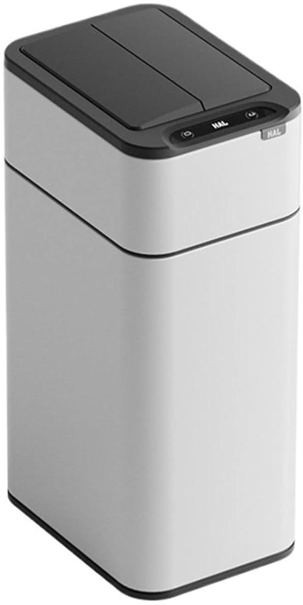 Slimme Prullenbak - Keuken Afvalbak - Hygiënisch Werken - Automatische Sensor - 20 Liter - Wit