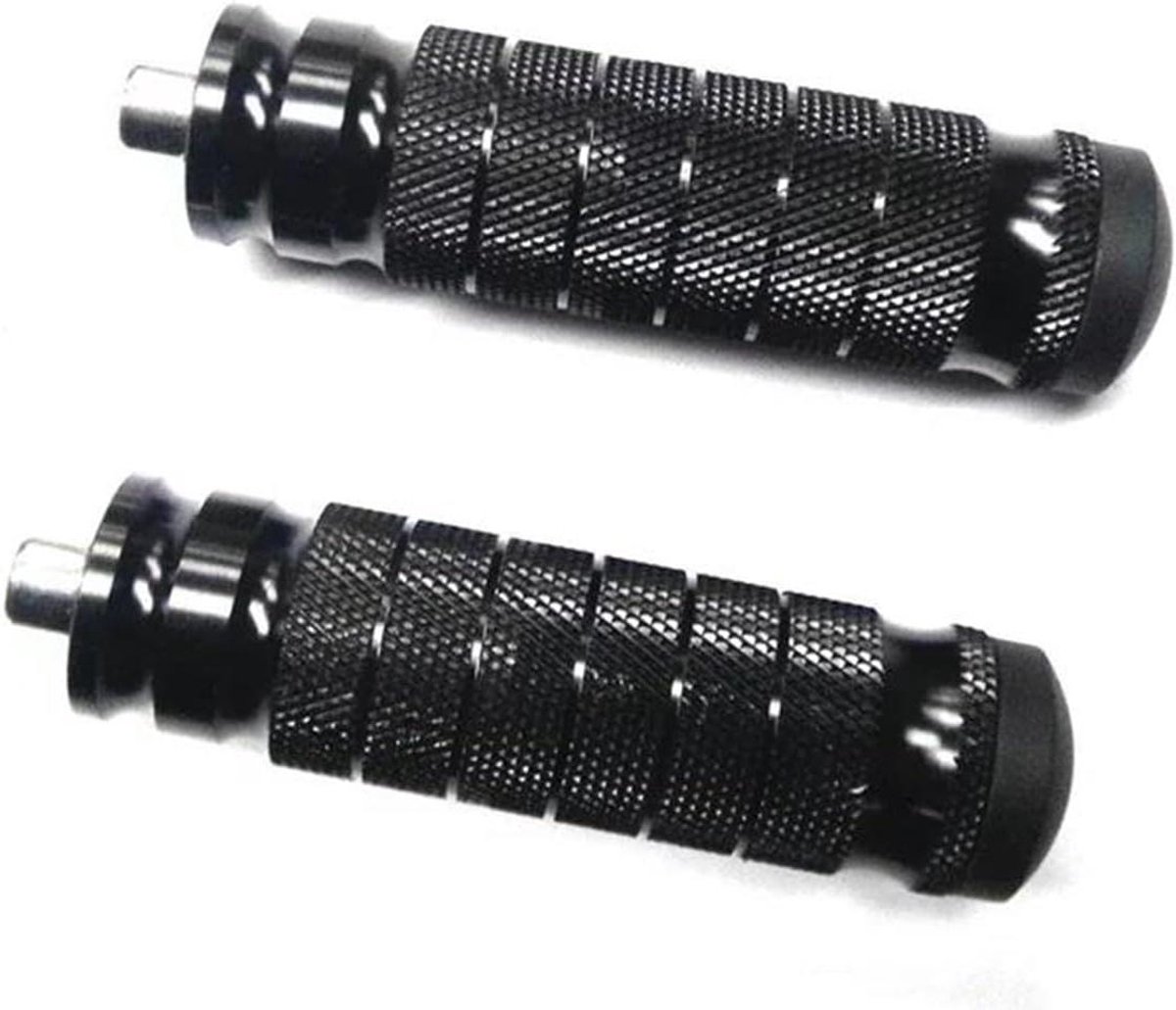 Motorfiets Voetsteunen - Pedaal Set - Verbeteren Rijervaring - Opvouwbaar Aluminium Ontwerp - 8 Mm Bouten - Zwart