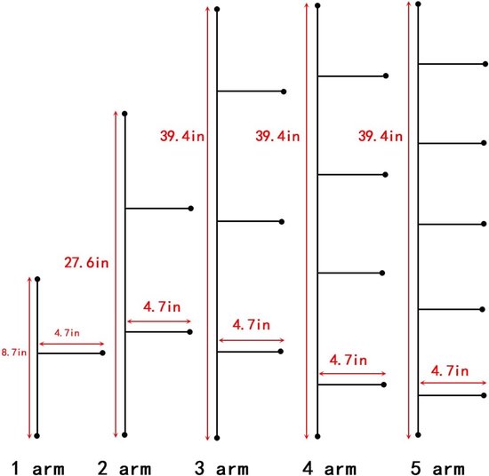 Visdraad Leader Rigs - Vislijnen Haken - Zoutwater Vissen - 7-Strengen Staaldraad - 10 Stuks - Zilver — afbeelding 5