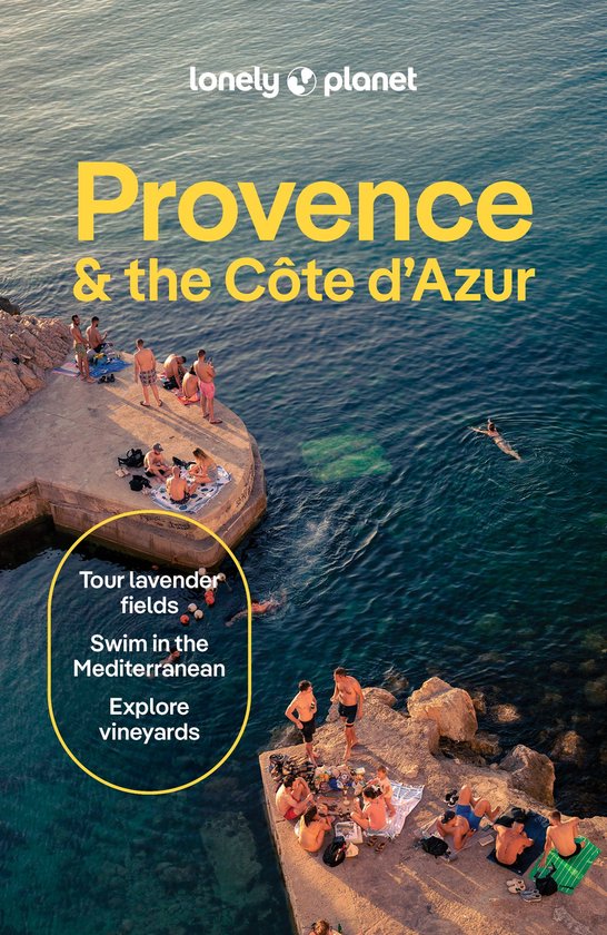 Travel Guide - Lonely Planet Provence & the Cote d'Azur - cover