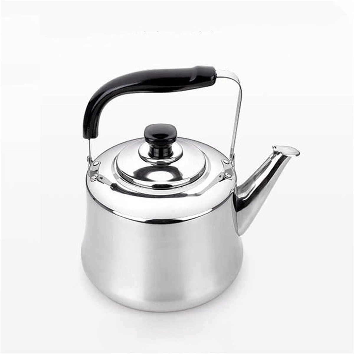 Roestvrijstalen Waterkoker - Fluitketel - Water Koken - Luid Fluit Signaal - 3 Liter - Zilver