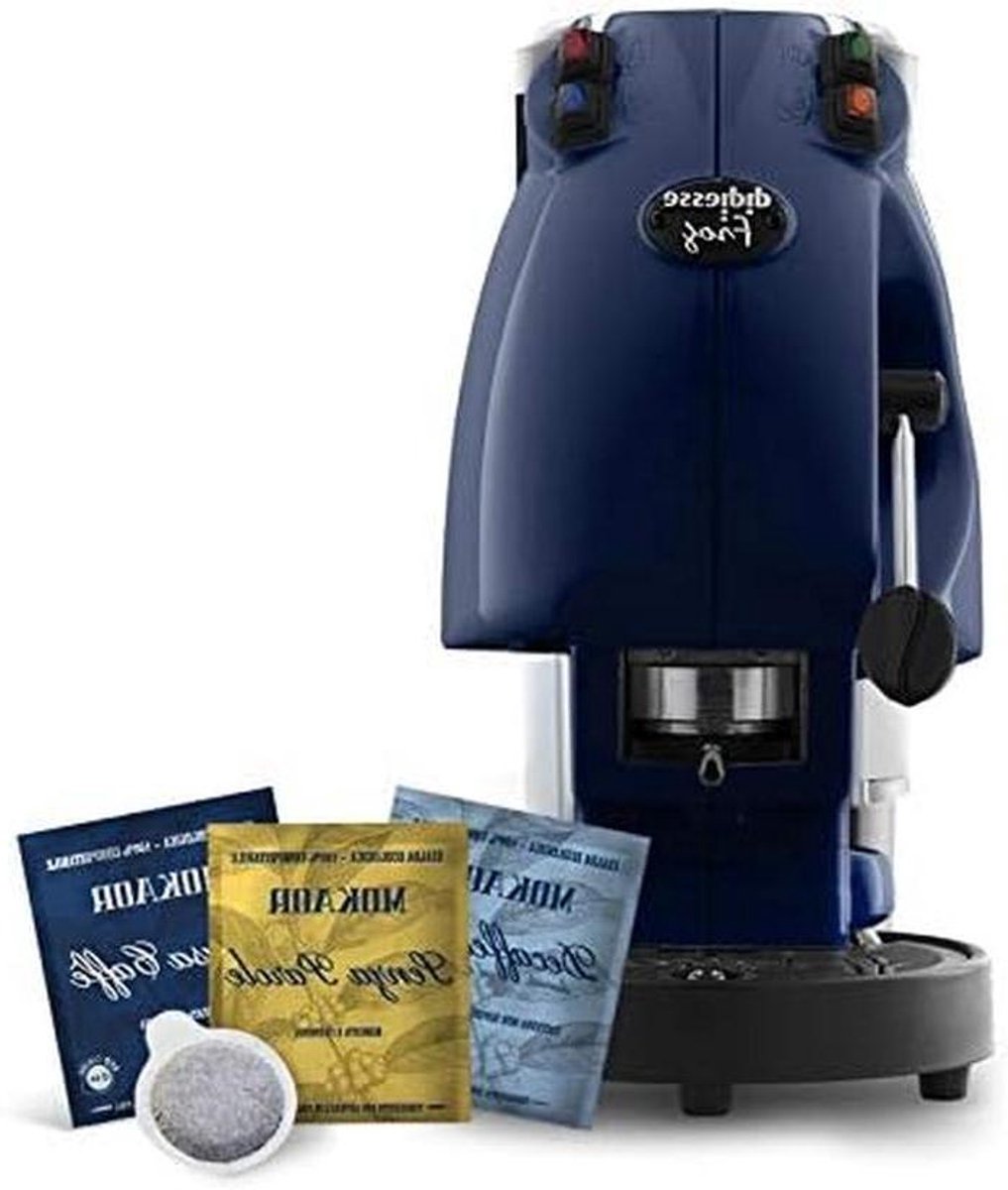 Koffiezetapparaat - Eenkopsmachine Espresso - Snel Koffie Maken - ESE Pad Compatibel - 1200 Milliliter - Veelkleurig