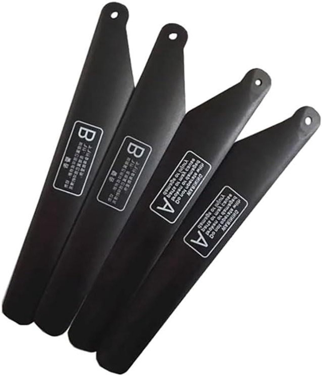 Helicopter Rotor Blades - Propeller Set - RC Helicopter - 4-Piece Set - 15.5cm