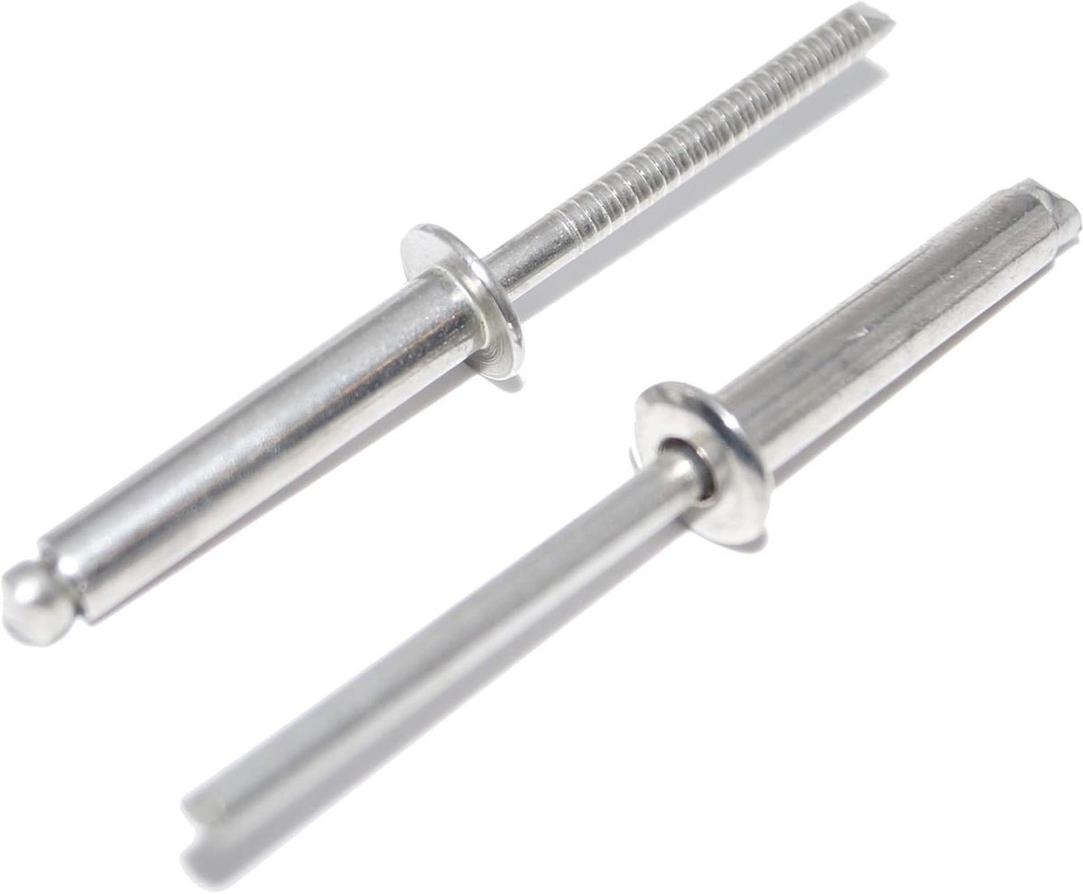 Blinde Klinknagels - Popnagels RVS - Vaste Verbindingen Maken - Corrosiebestendig V2A - 6 x 25 mm 25 stuks