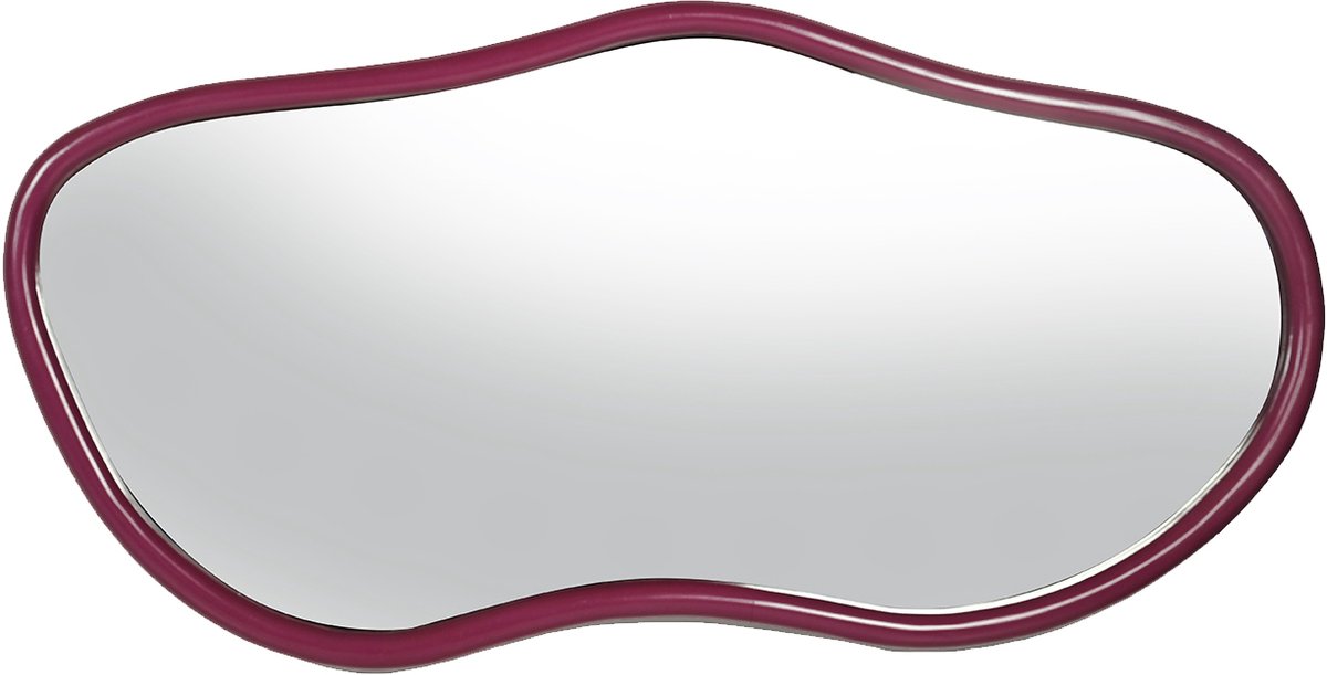 by Mooss - Spiegel - Purple - Purple - 140x70cm - Organisch - Vrolijk - Trendy - Hip - Uniek