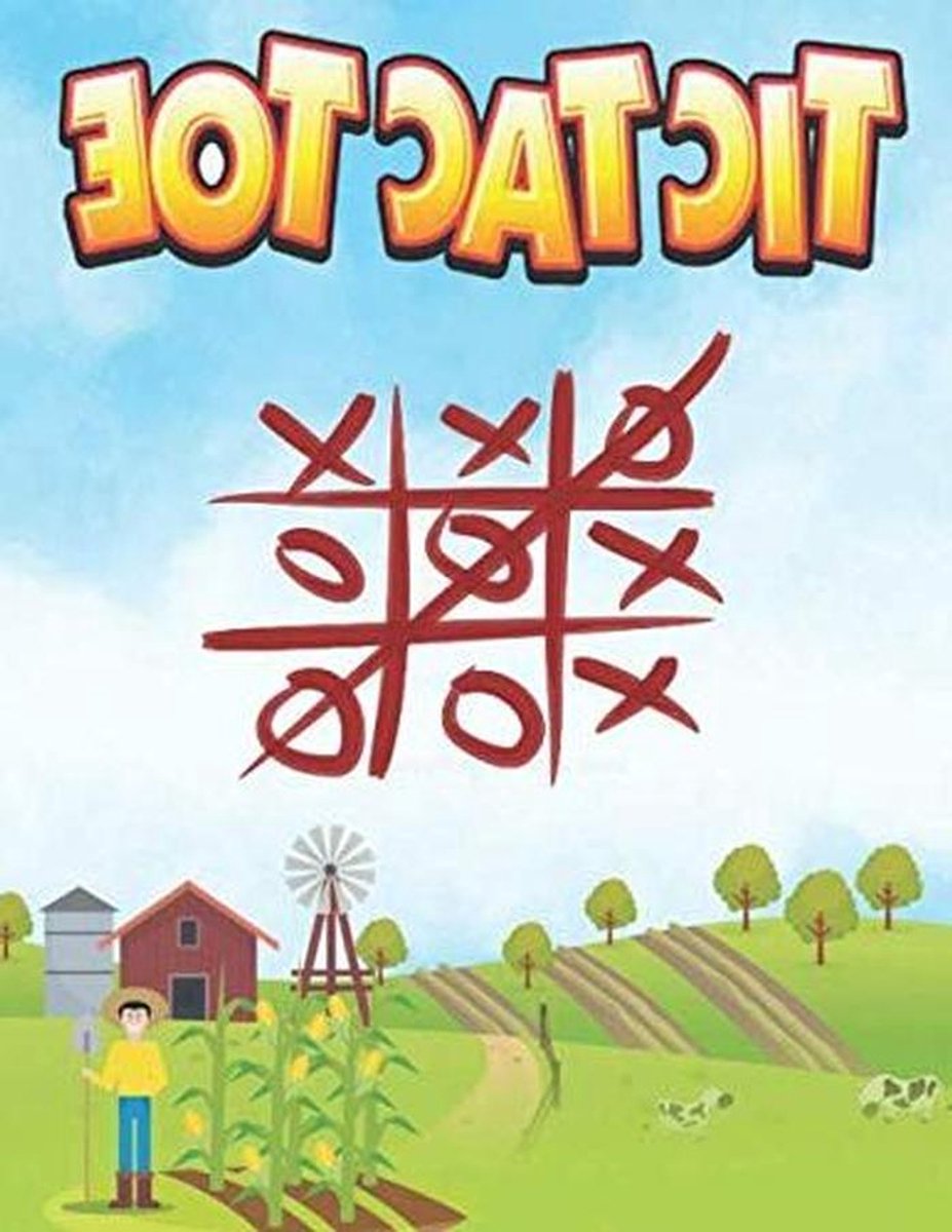 Tic Tac Toe Boek - Activiteitenboek Kinderen - Plezier en Leren - 50 Pagina's - 8.5 x 11 inch