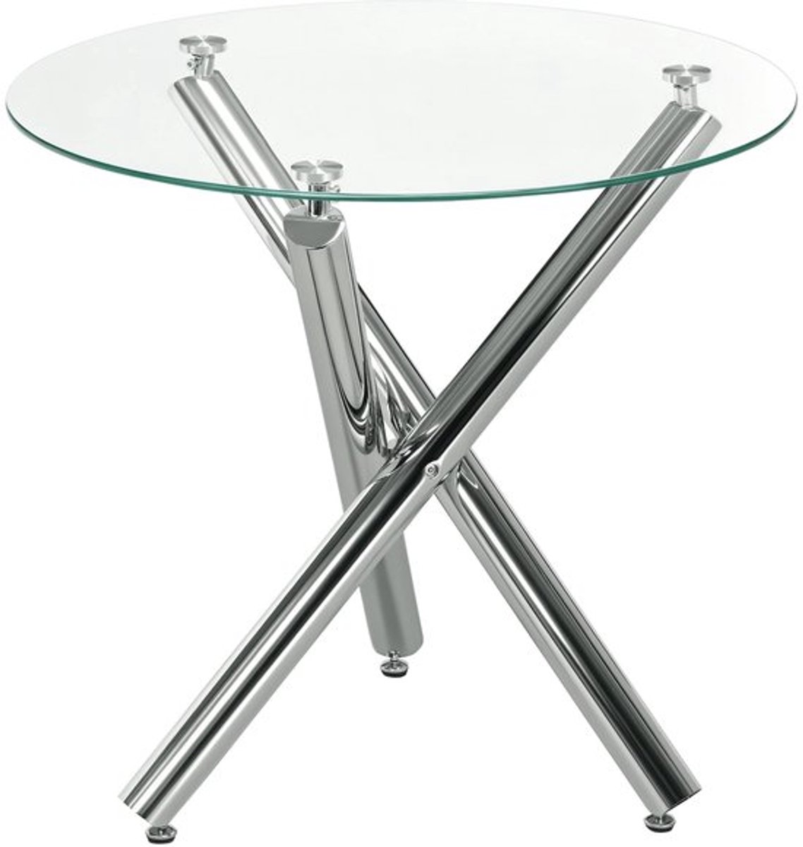 Ronde Eettafel – Eetkamertafel – Keukentafel – Werktafel – Glazen Tafel – Hard Glasblad –