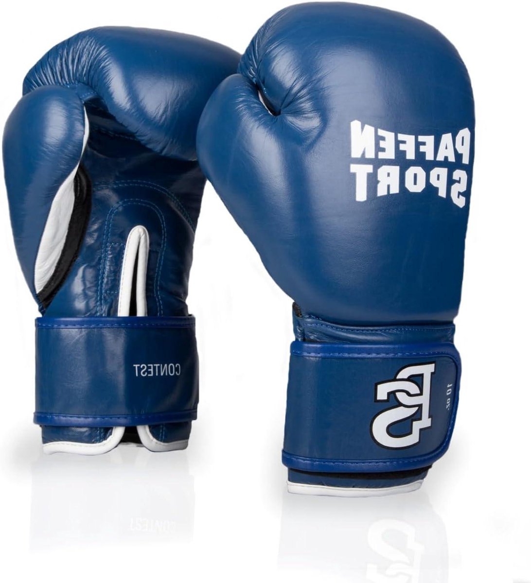 Bokshandschoenen - Wedstrijd handschoenen - Olympisch boksen - DBV goedgekeurd - 10 oz - Blauw