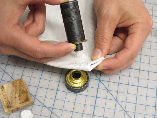 Grommet Kit - Bevestigingsringen Set - Repareren van Stoffen - Compleet met Hulpmiddelen - 1/4 Inch - Niet gespecificeerd van Merkloos — afbeelding 2