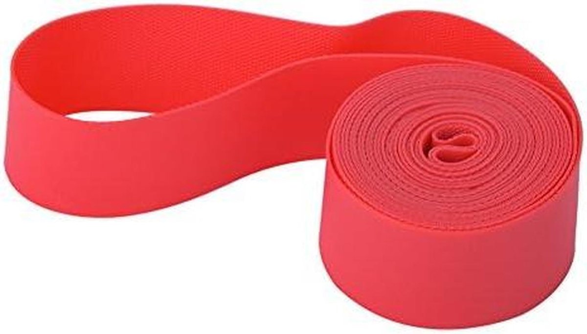 Fietsband Bescherming - Velgbanden - Fietsbanden Beschermen - Duurzaam PVC Materiaal - 2-Delig Set - Rood