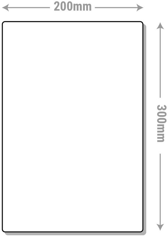 Waarschuwingsbord Gas - Veiligheidsteken Zichtbaar - Gevaren Markeren - Conform EN ISO 7010 - 200x300mm - Zwart/Geel — afbeelding 2