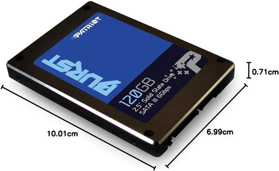 Interne SSD - Opslag Schijf - Systeem Upgrade - Hoge Snelheid - 2.5 inch - Zwart — afbeelding 3