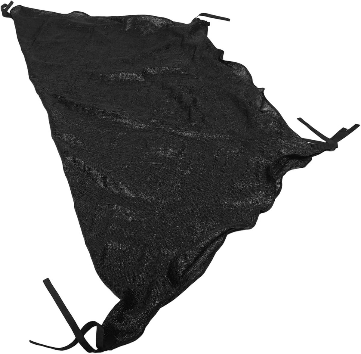 Trampoline Zonwering - Beschermhoes Buiten - Veilig Buitenspelen - Waterdicht UV-beschermend - 25.4 cm - Zwart