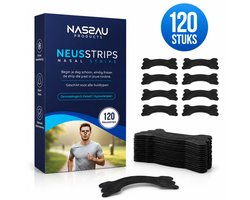 Neusstrips - (120 Stuks) - 5 maanden voorraad - Neustrip - Neusstrips sport - Neuspleisters - Sporten - Hardlopen - Snurken – Neusspreider – Nachtrust Neuspleisters
