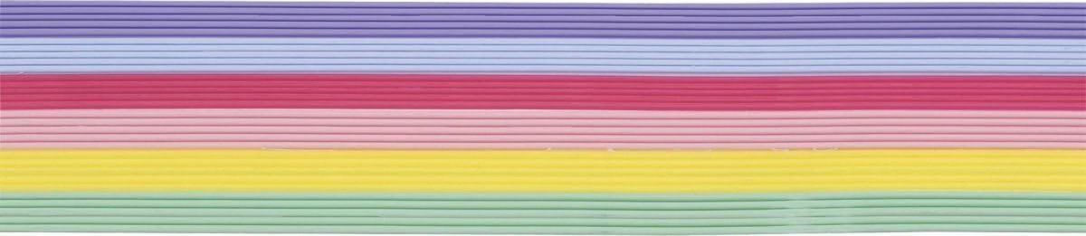 Was Strips - Sierstrips Kaars - Kaarsen Maken - Met Strepen - 200 mm - Multicolor