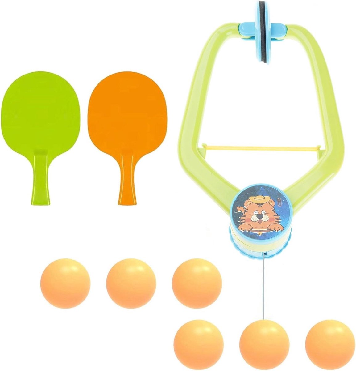Deur Pingpong Spel - Hangende Trainer - Vaardigheden Verbeteren - Ruimtebesparend Spelen - One Size - A