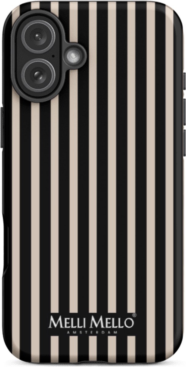 Melli Mello Telefoonhoesje Midnight Lines (Tough Case) - Apple iPhone 16 Plus