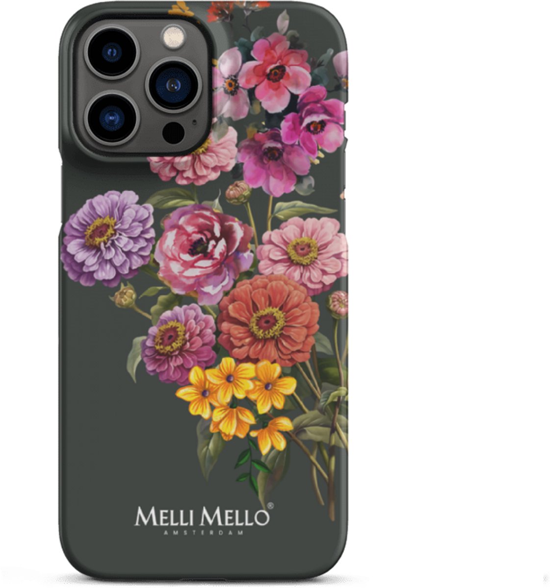 Melli Mello Telefoonhoesje Velvet Bloom (Hard Case) - Apple iPhone 13 Pro Max