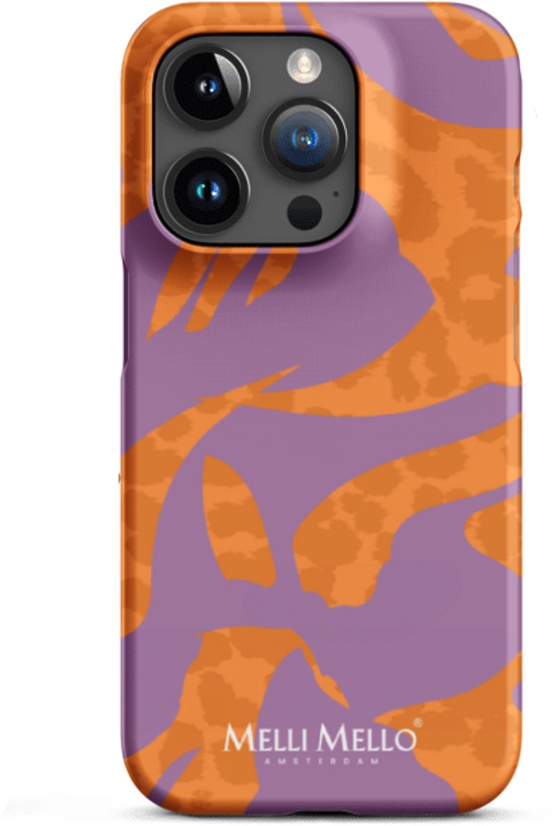 Melli Mello Telefoonhoesje Tangerine Twist (Hard Case) - Apple iPhone 15 Pro