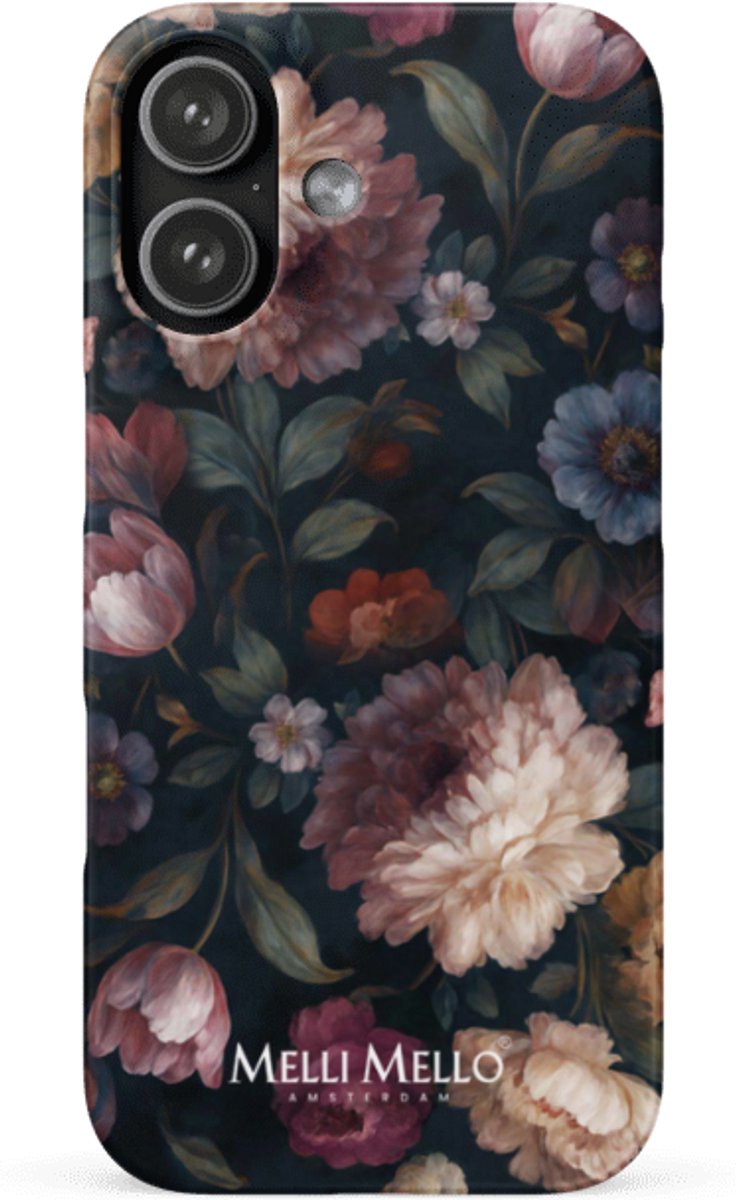 Melli Mello Telefoonhoesje Noir Bloom (Hard Case) - Apple iPhone 17