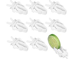 8-delige voerstandaard voor vogelkooien, accessoires voor parkietenkooien, papegaaienvoederbak, fruit- en groentestandaard, gierstvoederbak voor vogels, kooivoederbak