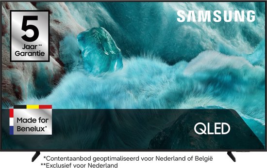 Samsung QE55Q7FA - 55 inch - 4K QLED - 2025 + 3 jaar extra garantie** - Smart TV
