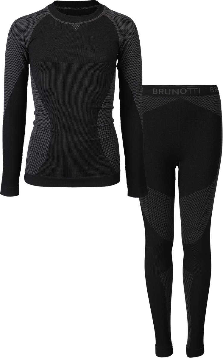 Brunotti Bormio Junior Thermo Set Zwart