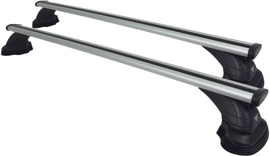 Dakdragers geschikt voor de Subaru XV 2012 t/m 2017 met fixpoints - Aluminium - Hoog laadvermogen 100kg - Wingbar Grijs - Merk Farad