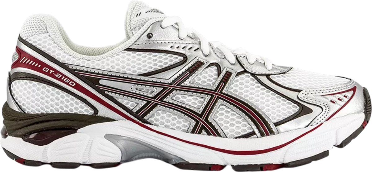 Asics GT-2160 Sneakers - WHITE / OXBLOOD