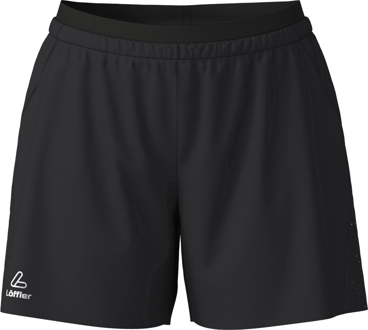 Loeffler korte hardloopbroek voor dames W Running Shorts ASSL - Zwart -40