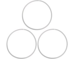 3 Pack N430442 Rubber Sander Belt, Replacement Sanding Belts For CMEW231 DWE6420 DWE6421 DCW210B DCW210P1 Power Tools Accessories