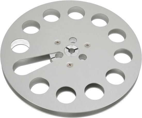 Lege Open Reel Tape Spoelen - 1/4 inch 7 Spoelen met 11 Gaten - Vervanging voor Bandrecorders - Ideaal voor Geluidsopnames en Archivering van Merkloos — afbeelding 5