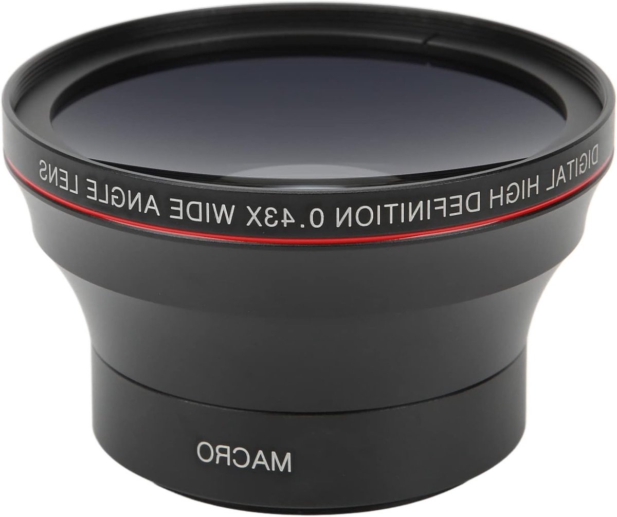 Professionele 55mm 0.43X Groothoeklens van HD Optisch Glas met Afneembare Macro Lens voor Portret- en Landschapsfotografie, Ideaal voor Creatieve Beelden en Hoogwaardige Foto's