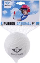 Rubber Honkbal 9” Wit Ø9” – Engelhart