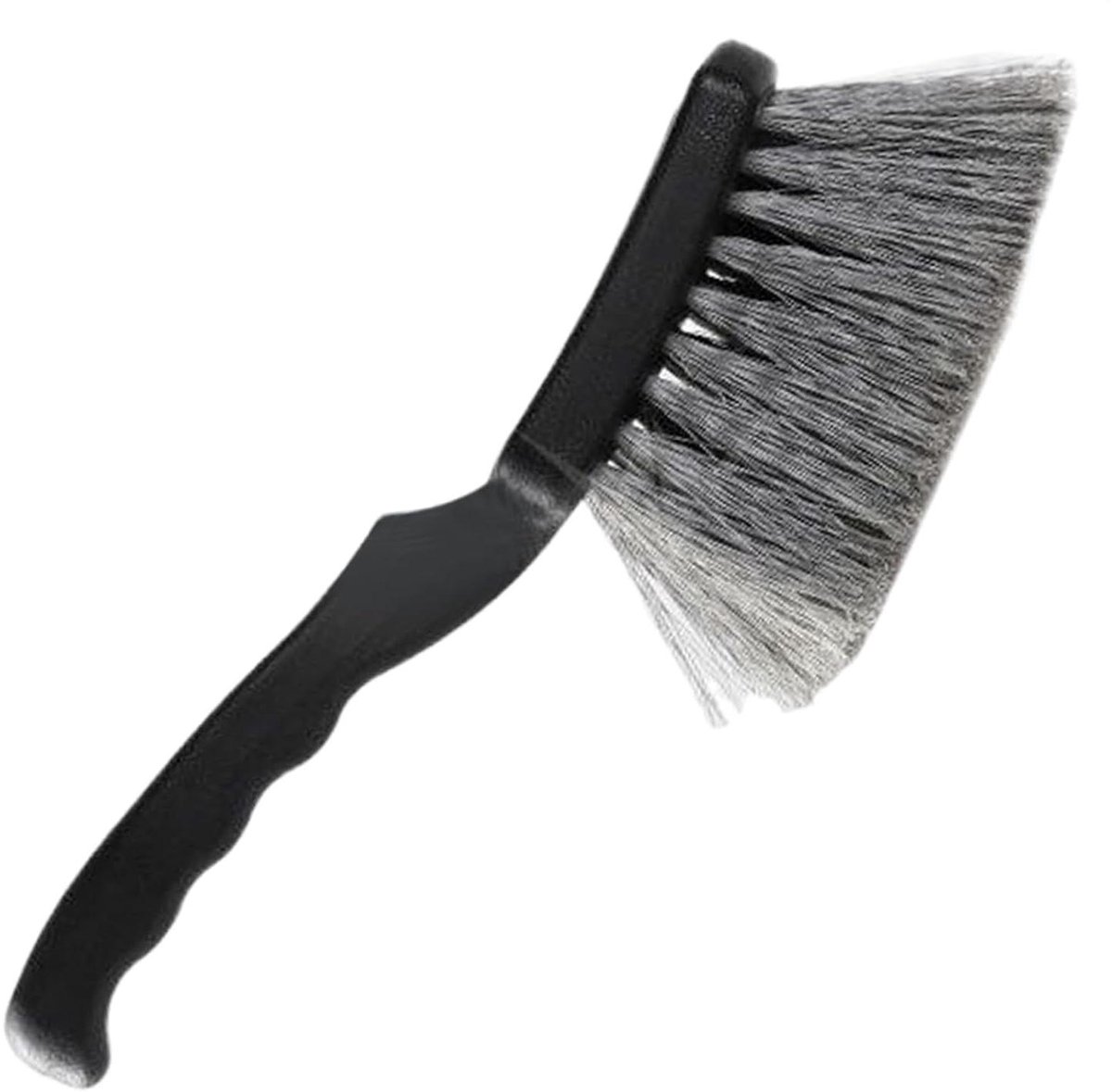 Bandborstel - Schrobborstel - Auto reinigen - Diepe reiniging groeven - 24 cm - Zwart