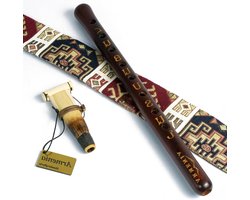Armeense Duduk - Blokfluit Hout - Muziek Maken - Handgemaakt Instrument - 45 cm - Bruin